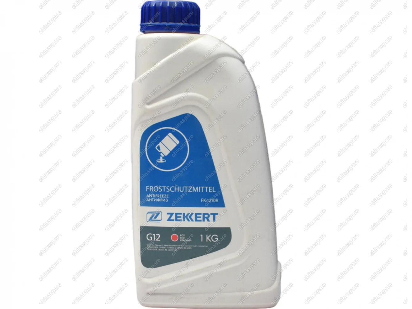 Антифриз (готовый, красный) G12 Audi, Peugeot, Seat, Skoda, Volkswagen 1 кг