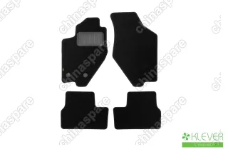 KLEVER02940201210kh Коврики в салон Klever Standard DATSUN mi-DO, 2015->, хб. 4 шт. (текстиль)