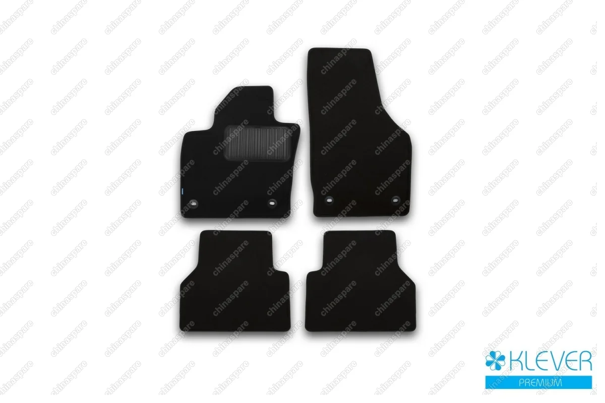 KVR03041922110kh Коврики в салон Klever Premium AUDI Q3  2015->, кросс., 4 шт. (текстиль)
