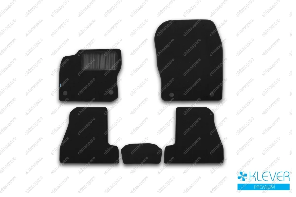 Коврики в салон Klever Premium FORD Focus III 2015-2018, 2018->, сед., 5 шт. (текстиль)