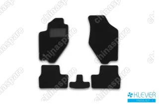 KLEVER03520422110kh Коврики в салон Klever Premium LADA Kalina, Kalina || 2004-2013, 2013->, сед., хб., 5 шт. (текстиль)