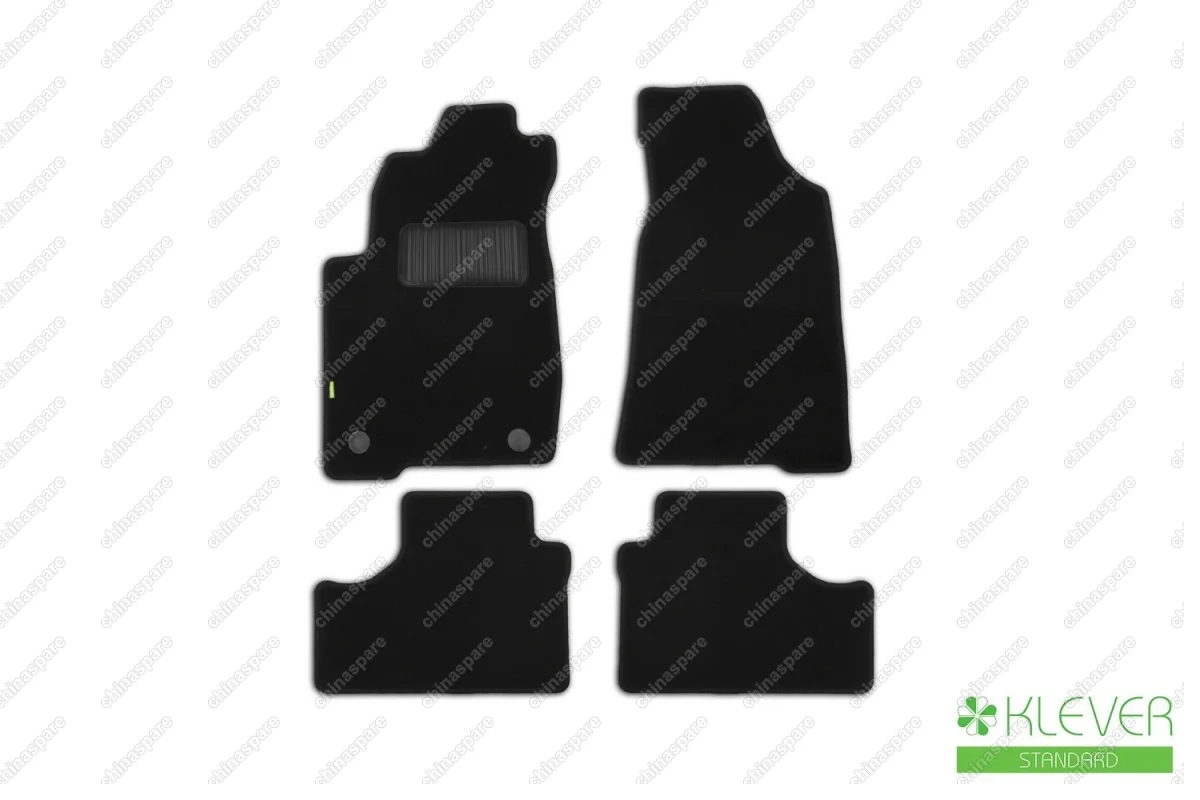 Коврики в салон Klever Standard CHEVROLET NIVA, 2009->, кросс., 4 шт. (текстиль)