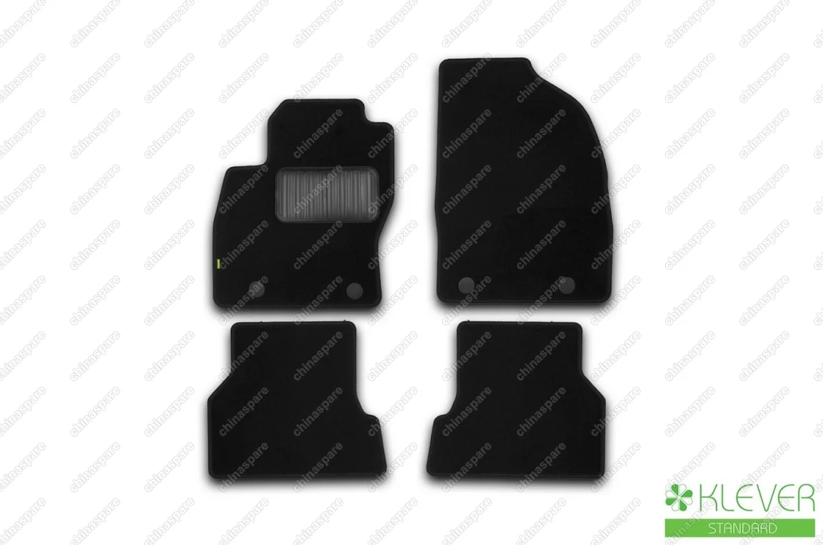 KLEVER021602101210kh Коврики в салон Klever Standard FORD Focus 2, 2004-2011, сед., 4 шт. (текстиль)