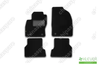 KLEVER021602101210kh Коврики в салон Klever Standard FORD Focus 2, 2004-2011, сед., 4 шт. (текстиль)