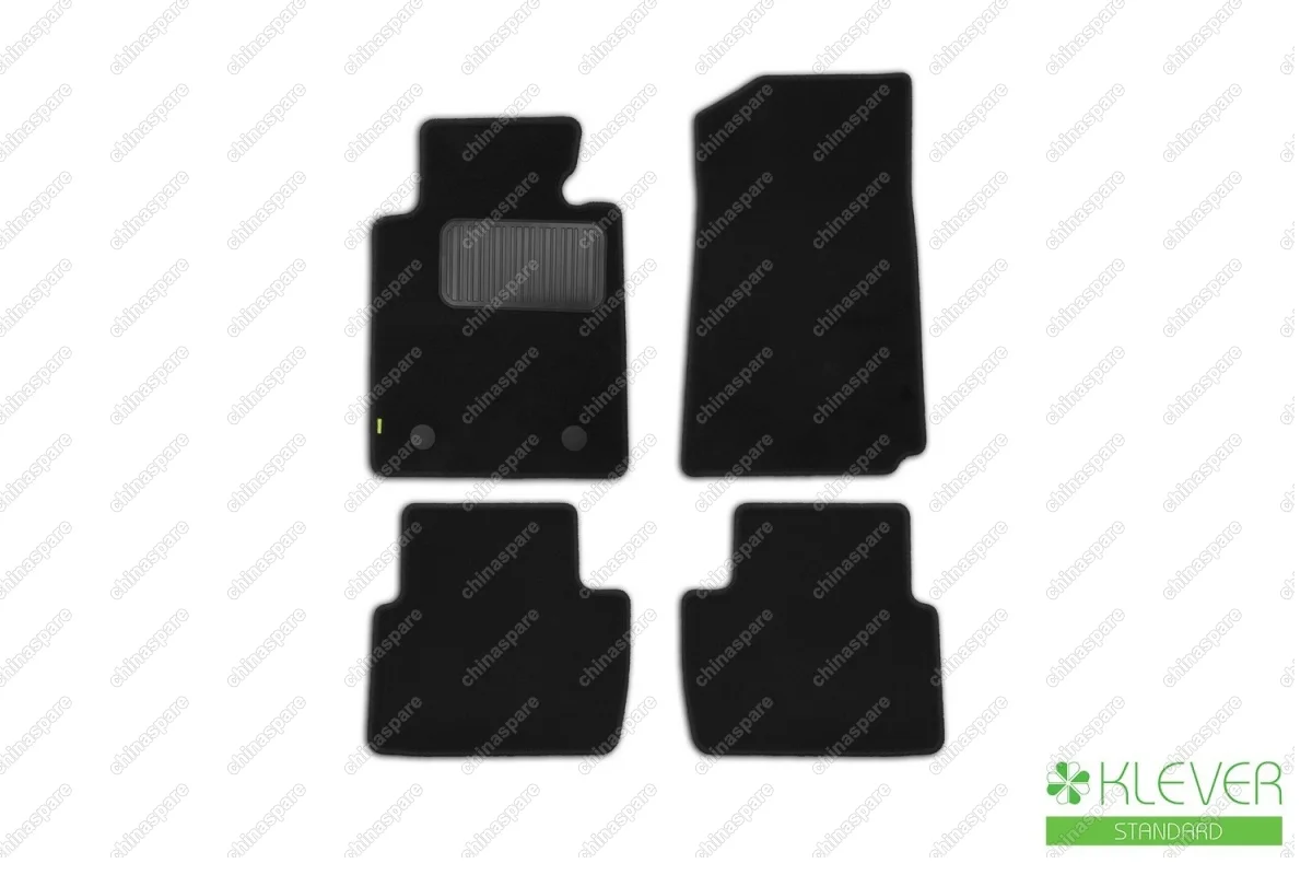 Коврики в салон Klever Standard BMW 3 E46 АКПП 1998-2005, сед., куп.,  4 шт. (текстиль)
