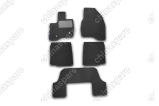 NLT161011110kh Коврики в салон FORD Explorer (премиум) 2011-2015, 2015-2018, 2018-, ун., 5 шт. (текстиль)