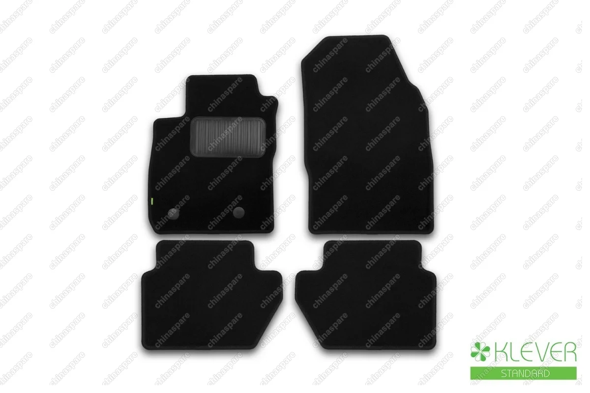 KVR02169101210kh Коврики в салон Klever Standard FORD Ecosport 2014-2018, кросс., 4 шт. (текстиль)