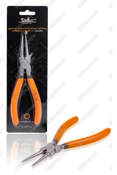 Щипцы для стопорных колец «прямой сжим» 7 дюймов (180мм)