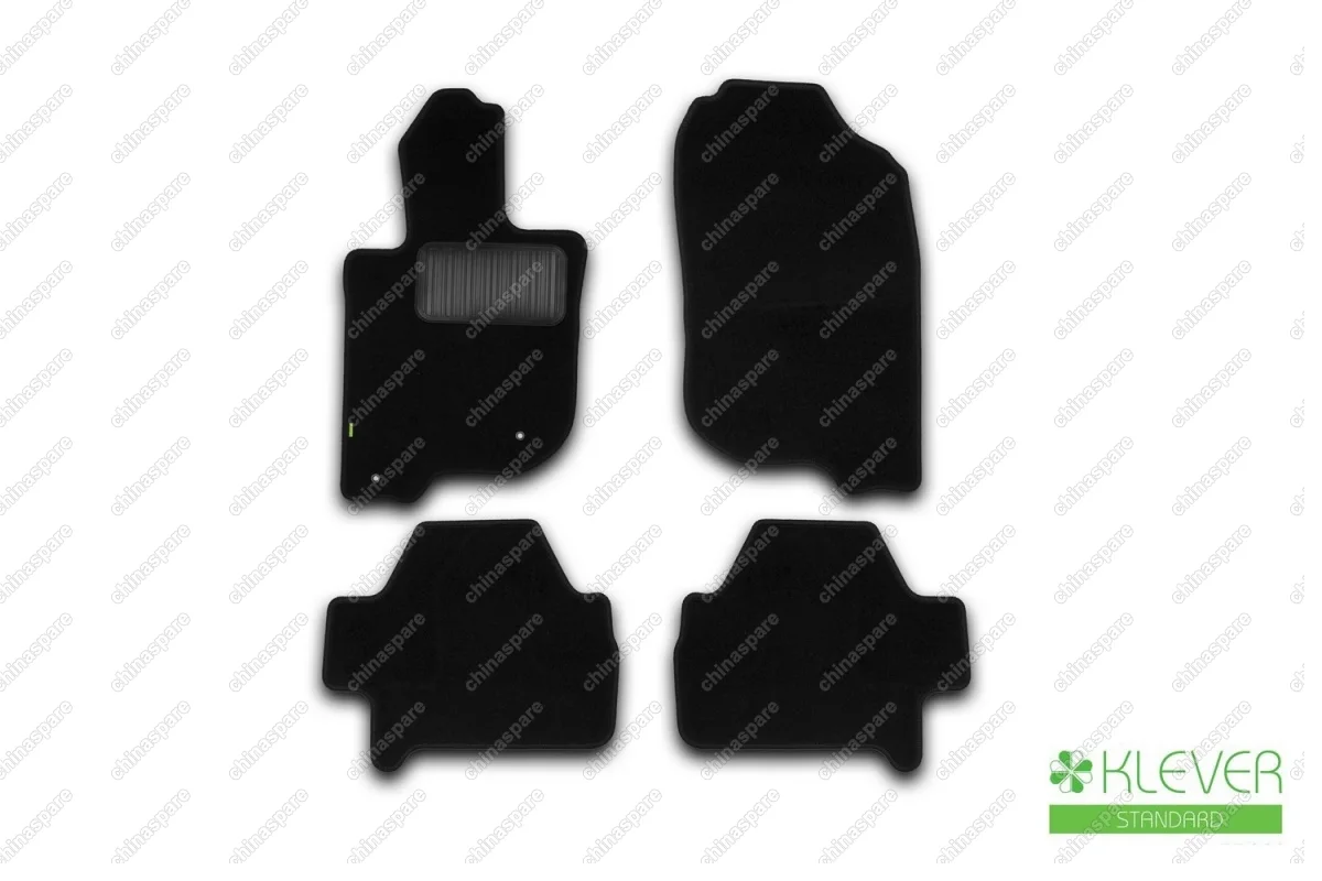 KLEVER02352001210kh Коврики в салон Klever Standard MITSUBISHI Pajero Sport, 2008-2015, внед., 4 шт. (текстиль)