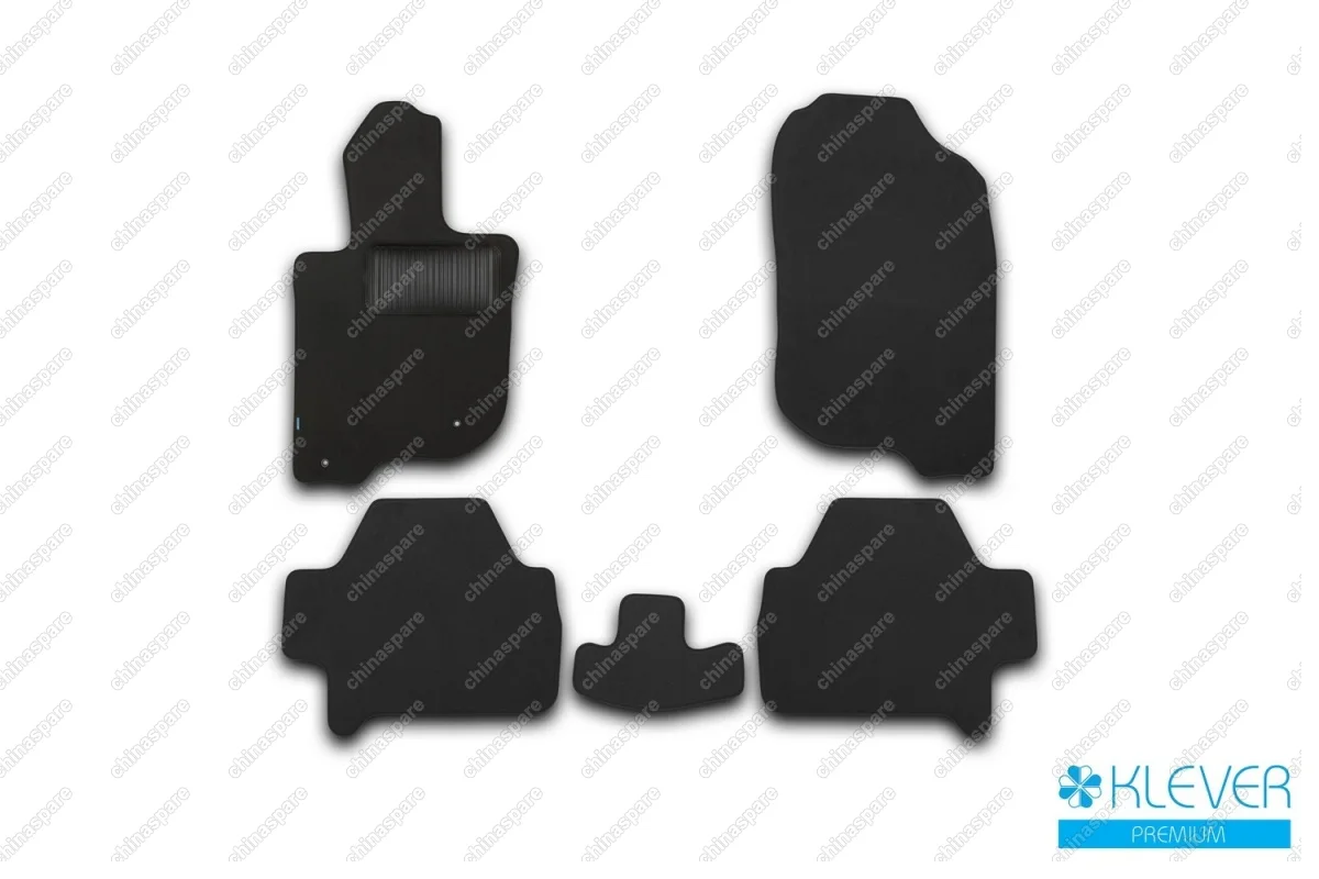 KLEVER03352022110kh Коврики в салон Klever Premium MITSUBISHI Pajero Sport, 2008-2015, внед., 5 шт. (текстиль)