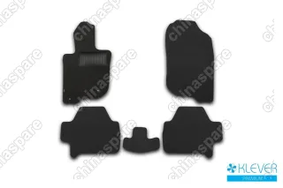 KLEVER03352022110kh Коврики в салон Klever Premium MITSUBISHI Pajero Sport, 2008-2015, внед., 5 шт. (текстиль)