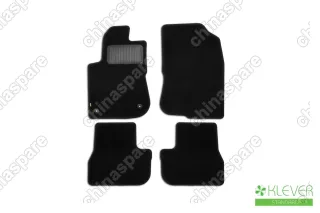 KLEVER02382401210kh Коврики в салон Klever Standard PEUGEOT 2008 2014->, кросс, 4 шт. (текстиль)