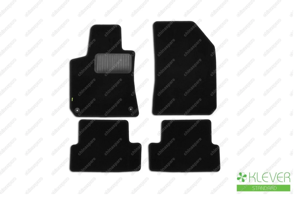 KLEVER02382501210kh Коврики в салон Klever Standard PEUGEOT 308 2014->, хб., 4 шт. (текстиль)