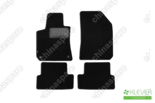 KLEVER02382501210kh Коврики в салон Klever Standard PEUGEOT 308 2014->, хб., 4 шт. (текстиль)