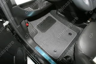 Коврики в салон FIAT 500 АКПП 2008->, хб., 4 шт. (текстиль)