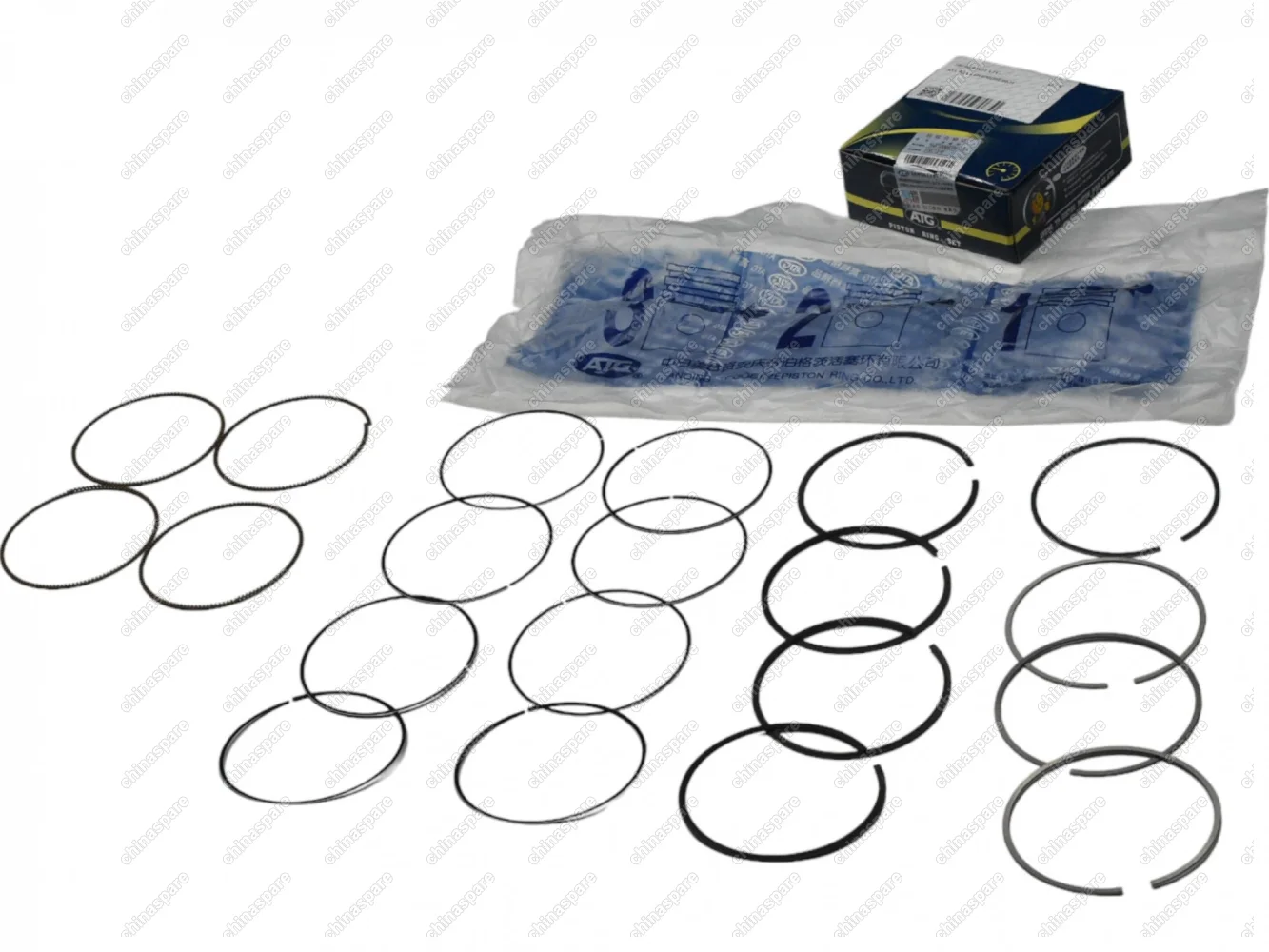 Кольцо поршневое (комплект) ATG Geely MK GC6