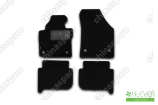 KLEVER02511001210kh Коврики в салон Klever Standard VOLKSWAGEN Touran АКПП 2006-2014, мв., 4 шт. (текстиль)