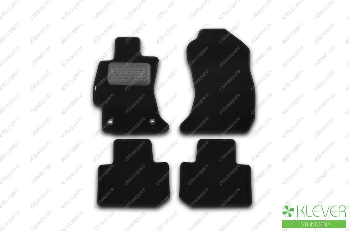 KVR02461901210kh Коврики в салон Klever Standard SUBARU Forester 2013-2018, кросс., 4 шт. (текстиль)