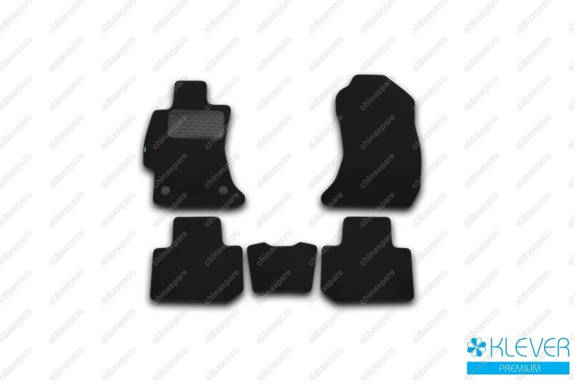 KVR034619022110kh Коврики в салон Klever Premium SUBARU Forester 2013-2018, кросс., 5 шт. (текстиль)