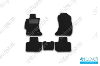 KVR034619022110kh Коврики в салон Klever Premium SUBARU Forester 2013-2018, кросс., 5 шт. (текстиль)
