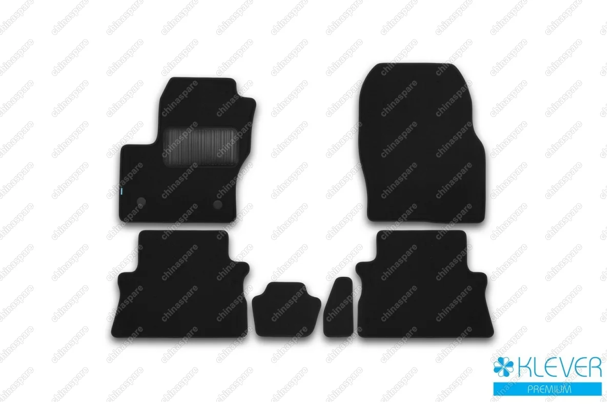 KVR03164122110kh Коврики в салон Klever Premium FORD Kuga 2013-2016, кросс., 6 шт. (текстиль)