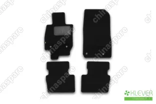 KLEVER02332801210kh Коврики в салон Klever Standard MAZDA CX-3, 2015->, кросс., 4 шт. (текстиль)