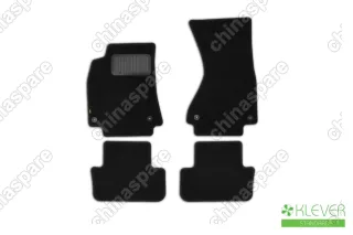 KLEVER020412101210kh Коврики в салон Klever Standard AUDI A4 АКПП 2007-2015, сед., 4 шт. (текстиль)