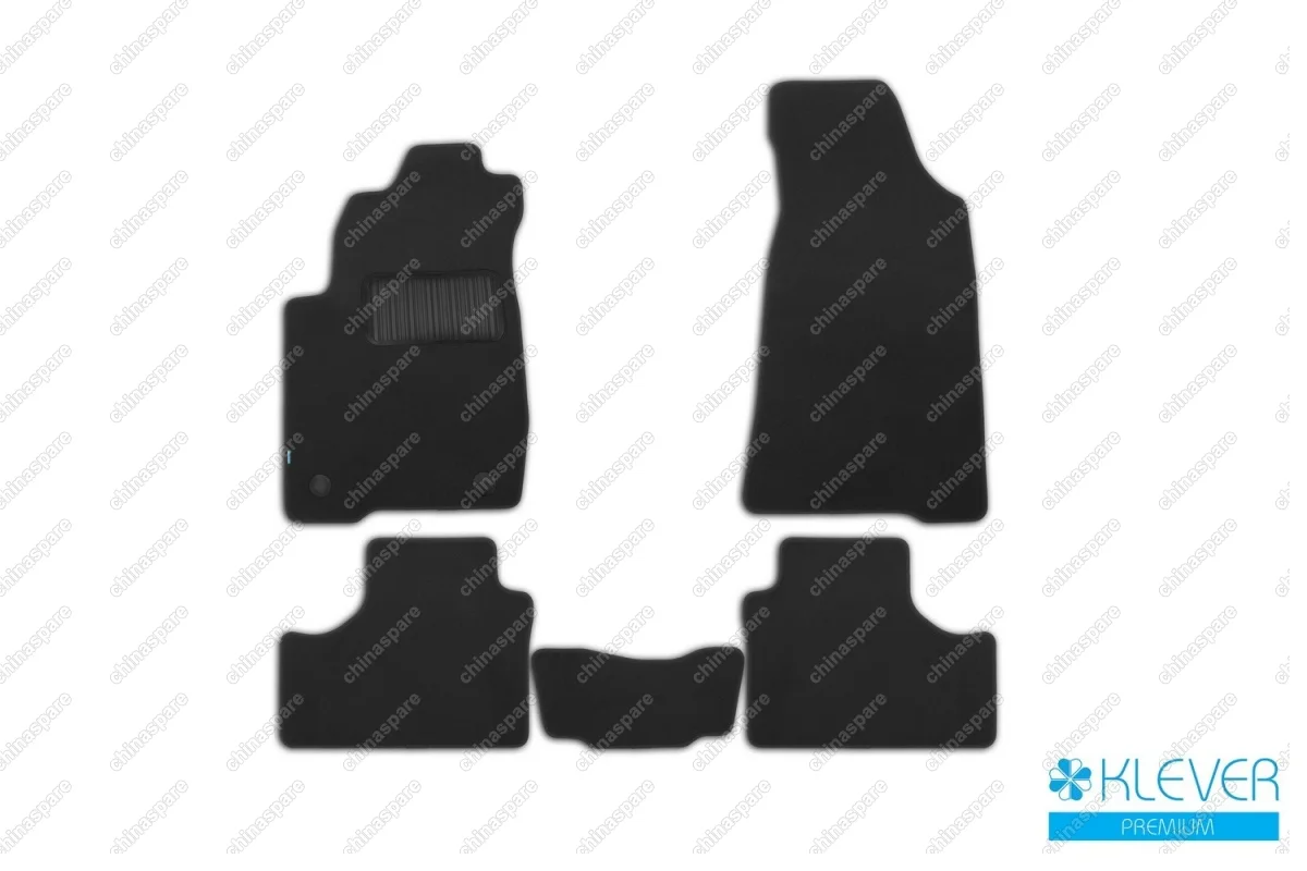 Коврики в салон Klever Premium CHEVROLET NIVA 2009->, кросс., 5 шт. (текстиль)