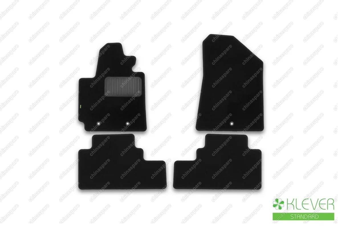 KLEVER02255201210kh Коврики в салон Klever Standard KIA Soul 2014->, кросс., 4 шт. (текстиль)