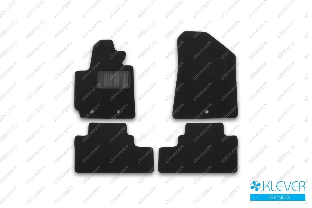 KLEVER03255222110kh Коврики в салон Klever Premium KIA Soul 2014->, кросс., 4 шт. (текстиль)
