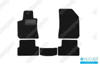 KLEVER03382522110kh Коврики в салон Klever Premium PEUGEOT 308 2014->, хб., 5 шт. (текстиль)