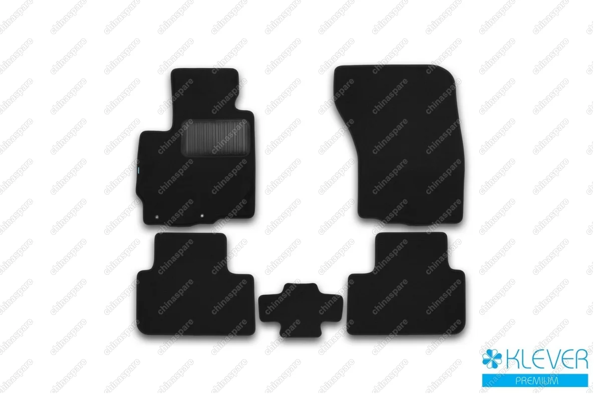 Коврики в салон Klever Premium MITSUBISHI ASX, 2010->, кросс., 5 шт. (текстиль)