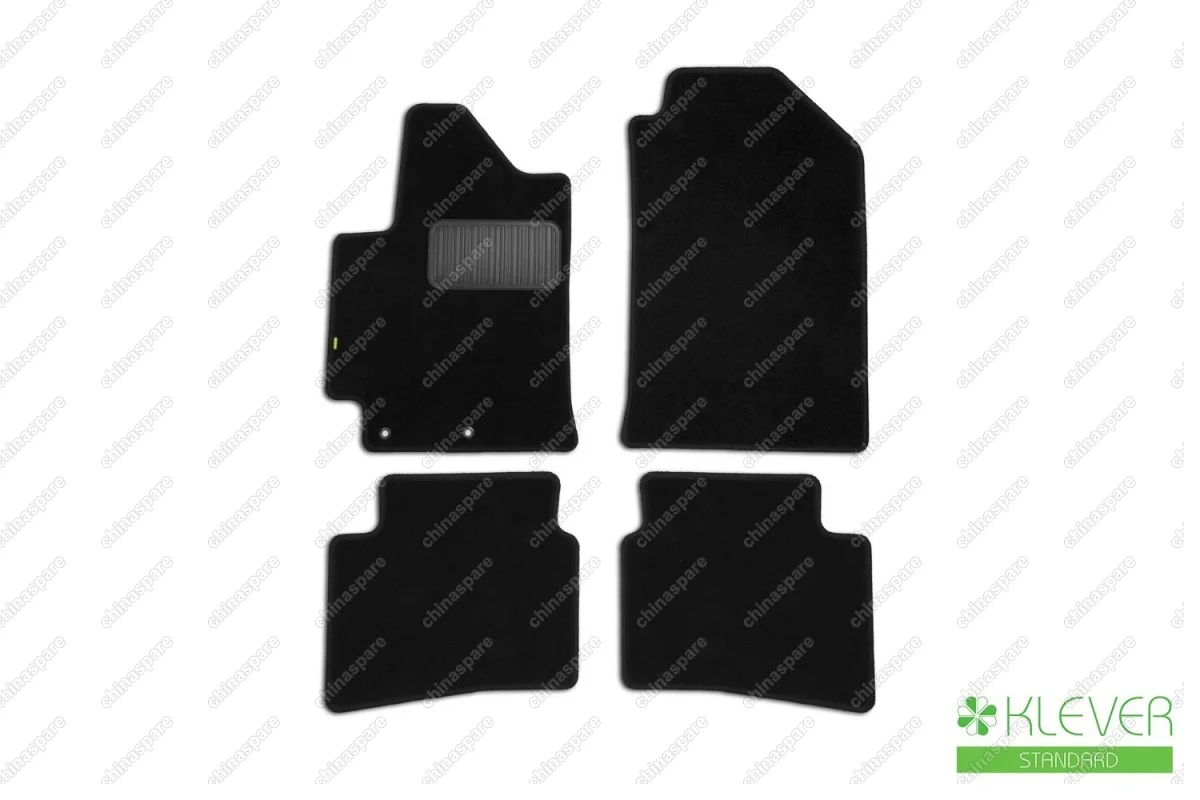KLEVER02206101210kh Коврики в салон Klever Standard HYUNDAI Solaris 2017->, сед., 4 шт. (текстиль)
