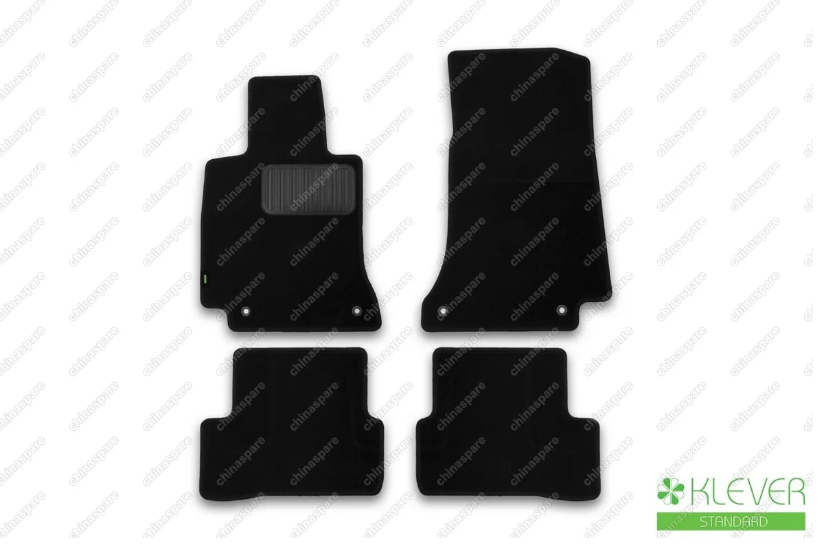 KLEVER02344601210kh Коврики в салон Klever Standard MERCEDES-BENZ C-Class, 2014->, сед., ун., 4 шт. (текстиль)