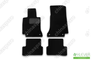 KLEVER02344601210kh Коврики в салон Klever Standard MERCEDES-BENZ C-Class, 2014->, сед., ун., 4 шт. (текстиль)