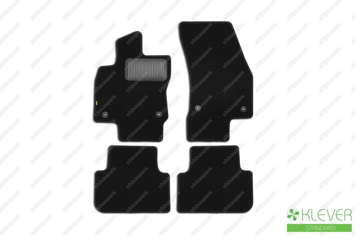 KLEVER02514701210kh Коврики в салон Klever Standard VOLKSWAGEN Tiguan, 2017->, кросс., 4 шт. (текстиль)