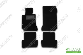 Коврики в салон Klever Standard MERCEDES-BENZ C-Class W204 АКПП 2007-2014, сед., 4 шт. (текстиль)