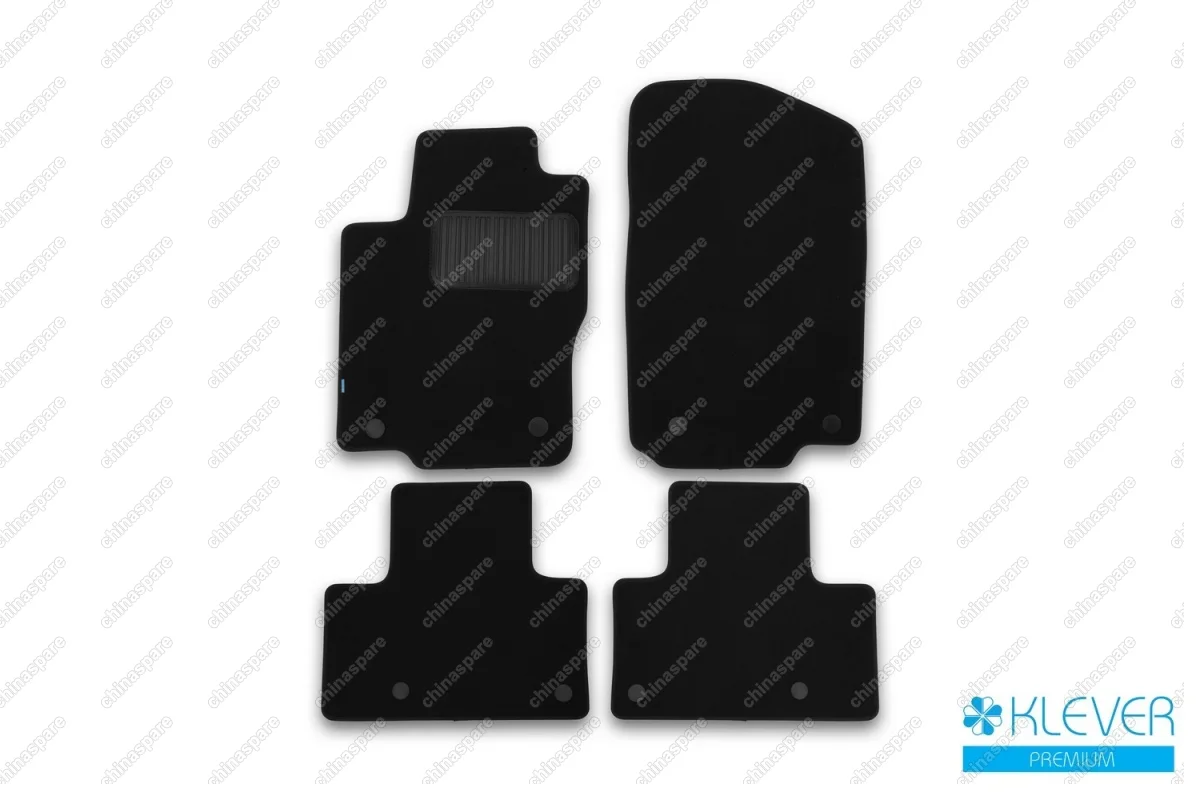 KLEVER03344422110kh Коврики в салон Klever Premium MERCEDES-BENZ GL-Class, 2014->, внед., 4 шт. (текстиль)