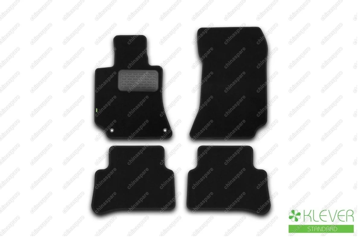 Коврики в салон Klever Standard MERCEDES-BENZ E-Class W212 АКПП 2014->, сед., 4 шт. (текстиль)