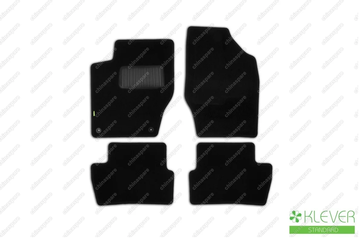 KLEVER021023101210kh Коврики в салон Klever Standard CITROEN C4 2011->, сед., 4 шт. (текстиль)