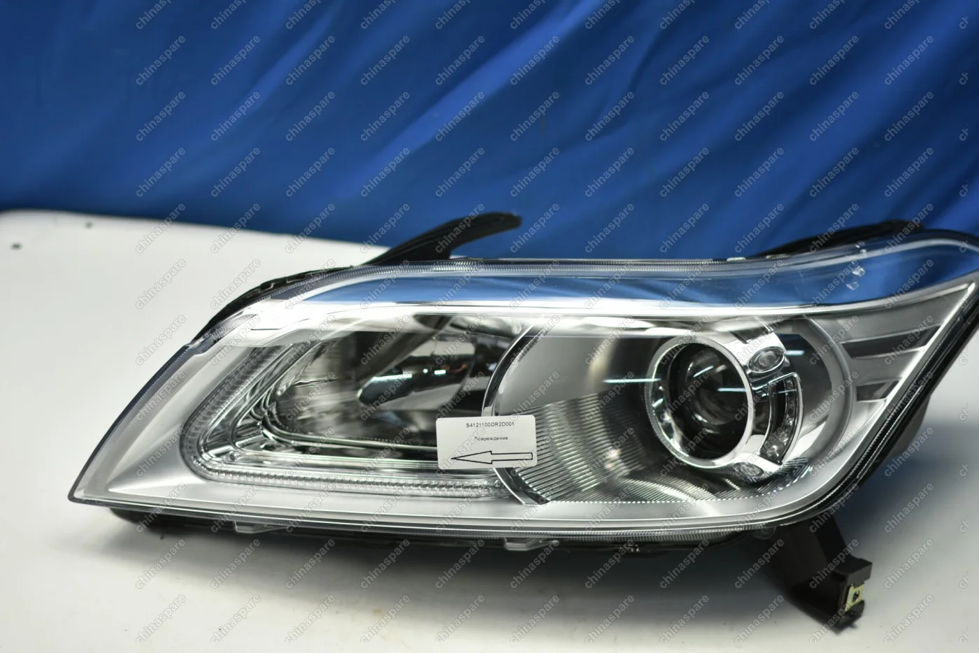 Фара головного света левая (с корректором) Lifan X60 (уценка)