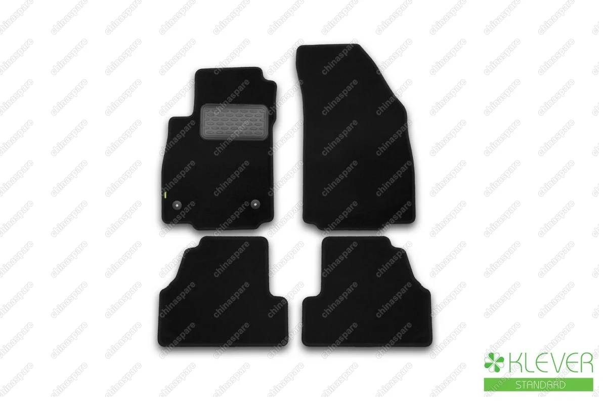 Коврики в салон Klever Standard OPEL Mokka 2012->, кросс., 4 шт. (текстиль)