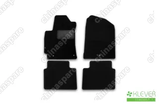 KLEVER02205901210kh Коврики в салон Klever Standard HYUNDAI Elantra 2016->, сед., 4 шт. (текстиль)