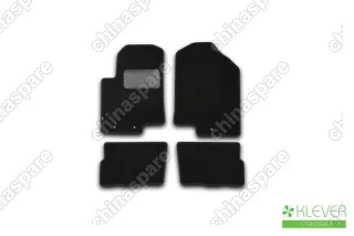 KVR02253701210kh Коврики в салон Klever Standard KIA Soul 2008-2013, хб., 4 шт. (текстиль)