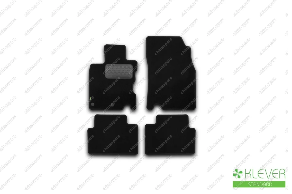 Коврики в салон Klever Standard NISSAN Qashqai 2014->, кросс., сборка ЕВ, 4 шт. (текстиль)