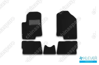 KVR03253722110kh Коврики в салон Klever Premium KIA Soul 2008-2013, хб., 5 шт. (текстиль)