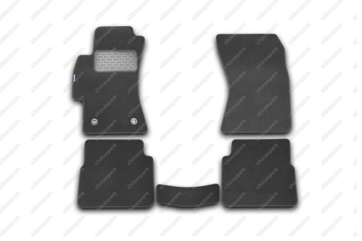NLT461311110kh Коврики в салон подходят для SUBARU Impreza 2011 - 2016, хб., 5 шт. (текстиль)