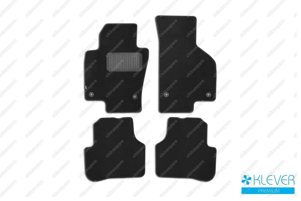 KLEVER03513422110kh Коврики в салон Klever Premium VOLKSWAGEN Passat B7 2011-2014, сед., 4 шт. (текстиль)