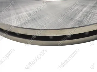 Диск тормозной передний HAVAL H5 / DW HOWER H3 ТУРБО / Great Wall Wingle 7