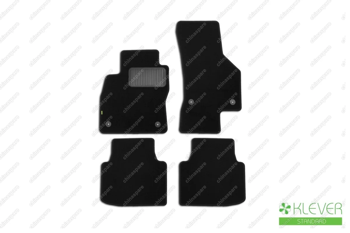 KLEVER02451801210kh Коврики в салон Klever Standard SKODA Superb, 2016->, сед., 4 шт. (текстиль)